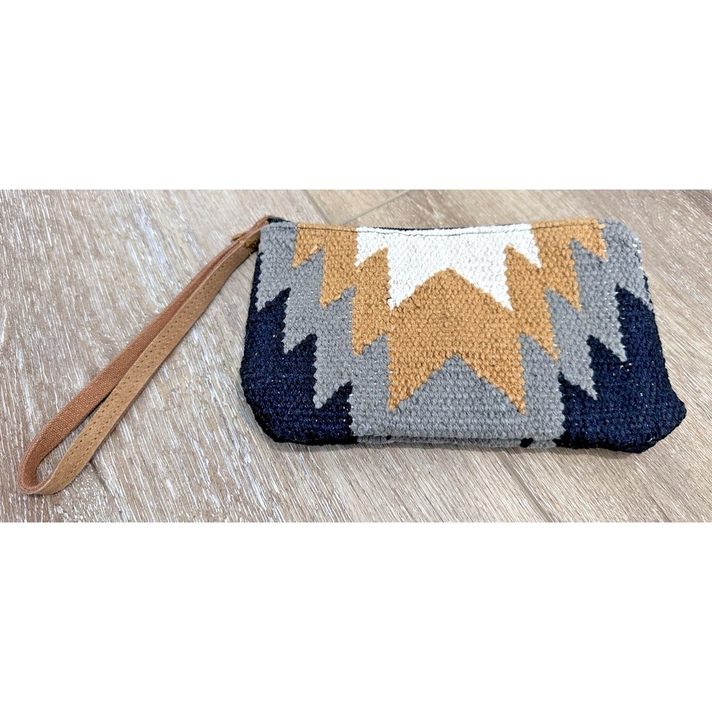 Panache Camel Aztec Western Pattern Multicolor Wr… - image 3